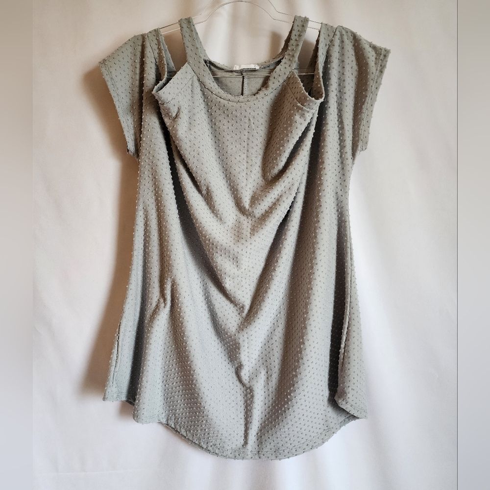 Chic Soul Cold Shoulder Blouse